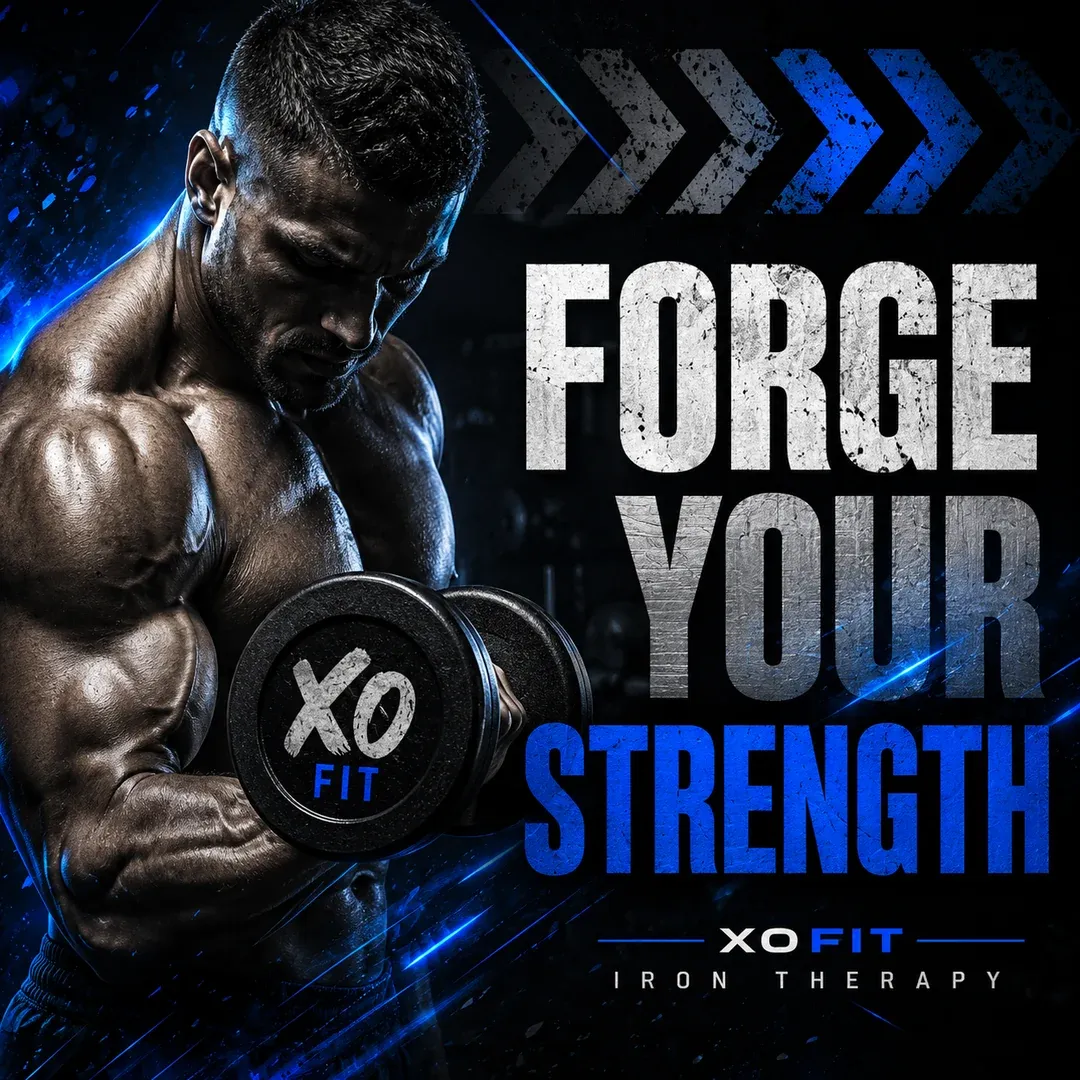 High-intensity iron therapy at XO Fit private training gym in Faerie Glen, Pretoria